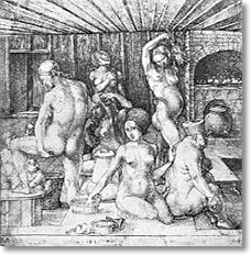 "Das Frauenbad" von Albrecht Dürer (1471-1521)